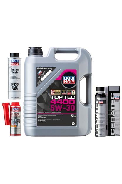 Liqui Moly 5w30 Motor Yagi Top Tec 4400 5 L Cera Tec 300 Ml Dizel Yakit Katkisi Engine Flush 300 Ml Trendyol