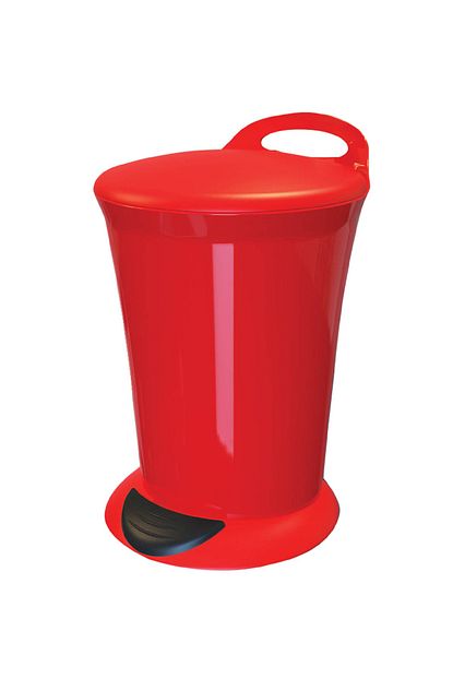 Adesign 6 Lt Renkli Pedalli Cop Kovasi Kirmizi Trendyol