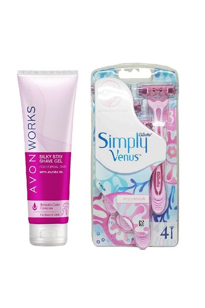 Gillette Venus Gillette Venus Simply Venus 4lu Tiras Bicagi Avon Works Tiras Jeli 150 Ml Trendyol