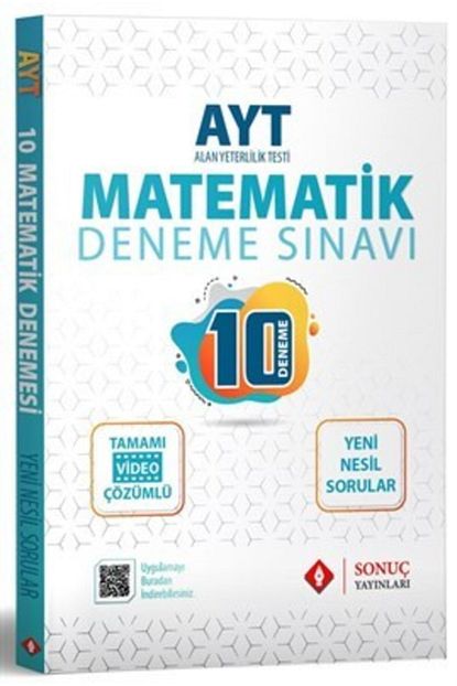Sonuc Yayinlari Sonuc Ayt Matematik 10 Deneme Sinavi Trendyol