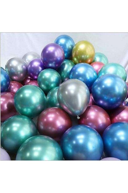 Kullanatparty Krom Balon Zincir Seti Yesil Renk 25 Adet Trendyol