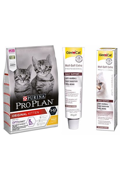 Proplan Kitten Yavru Tavuklu Kedi Mamasi 1 5 Kg Gimcat Kedi Malti 20 Gr Original Trendyol