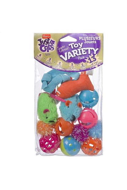 Hartz Just For Cats Piece Variety Kedi Toplari Trendyol