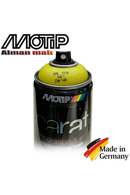 Motip Parlak Sari Sprey Boya 400ml Trendyol