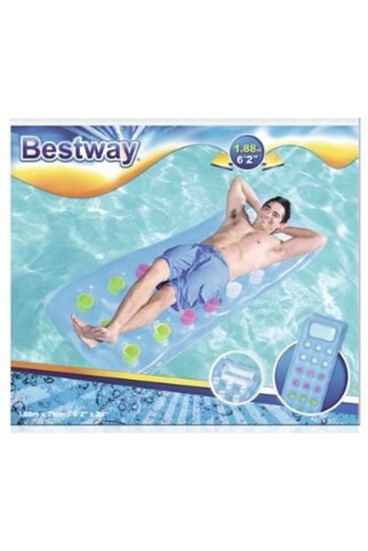 bestway 43040 pencereli bardakli havuz deniz yatagi 1 88 m x 71 cm fiyati yorumlari trendyol