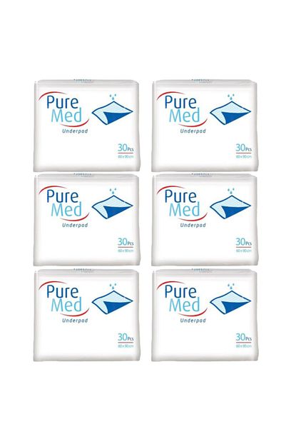 Puremed Hasta Alti Bezi Yatak Koruyucu Ortu 60x90 Cm 30 Lu 6 Paket 180 Kullanim Trendyol