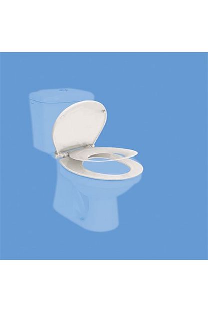 Saban Cocuk Adaptorlu Cift Kullanimli Klozet Kapagi Sunger Sevimli Sters Topu Trendyol