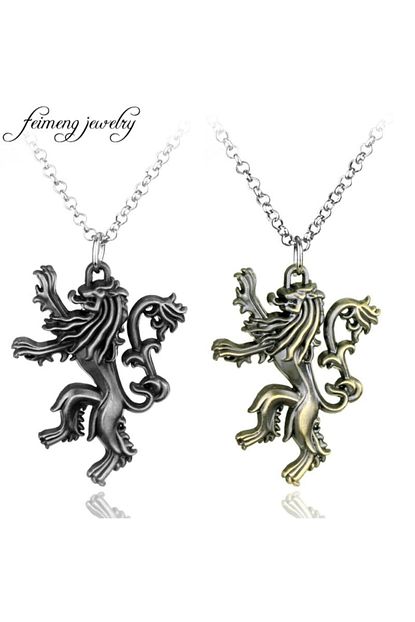 Kostebek Game Of Thrones Lannister Hear Me Roar Kolye Trendyol