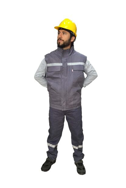 Mervem Is Elbisesi Yelek Pantolon Takim 7 7 Gabardin Kumas Trendyol
