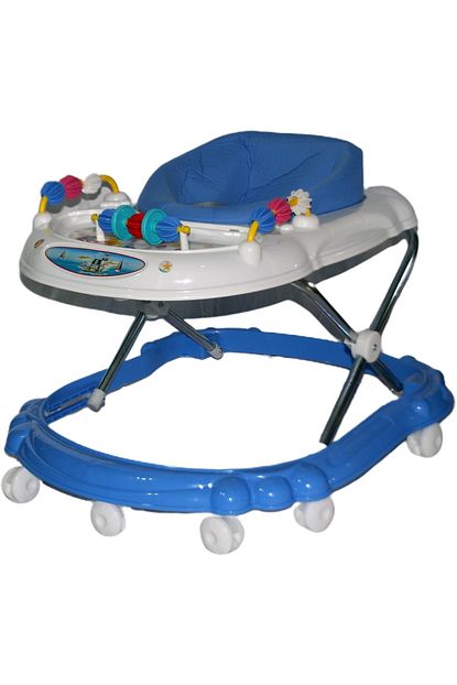 Maysto Baby Ilk Adim Mavi Tekerlekli Bebek Yurutec Trendyol