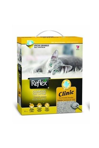 Reflex Klinik Ozel Tanecik Hizli Topaklanan Kedi Kumu 10 Lt Trendyol