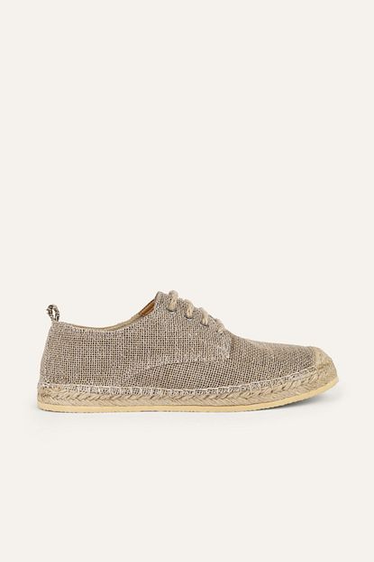 Mudo Erkek Bej Keten Espadril 1216722 Trendyol
