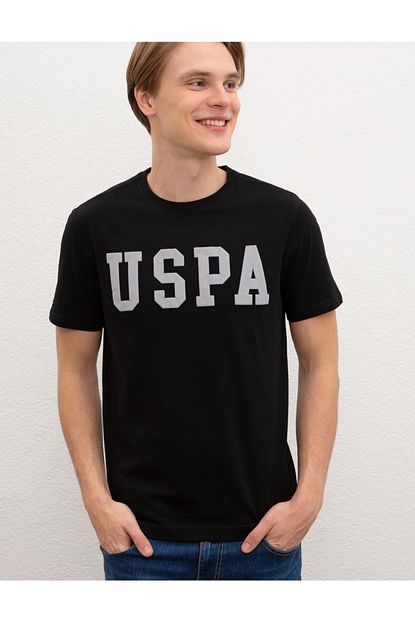 U S Polo Assn Erkek Siyah Basic T Shirt Trendyol