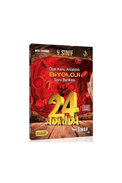 Sinav Yayinlari 9 Sinif Biyoloji 24 Adimda Ozel Konu Anlatimli Soru Bankasi Trendyol