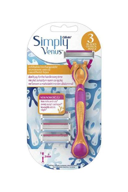 gillette venus simply venus3 tiras makinesi 3 yedek tiras bicagi fiyati yorumlari trendyol