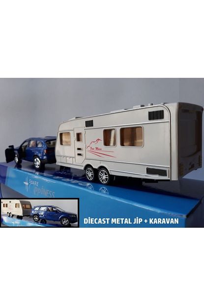 metal 29cm karavan demir oyuncak jeep