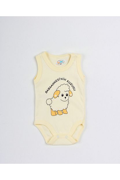 Mg Mini Giyim Bebek Sari Babaannesi Nin Kuzusu Yazili Zibin Trendyol