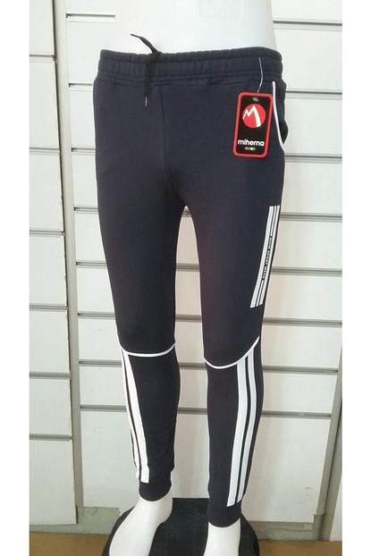 Mihema Cocuk Beyaz Cift Serit Mansetli Kompak 9 12 Yas Esofman Alti Trendyol