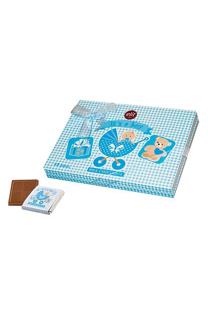 Elit Cikolata It S A Boy Madlen Bebek Cikolatasi 270g Trendyol
