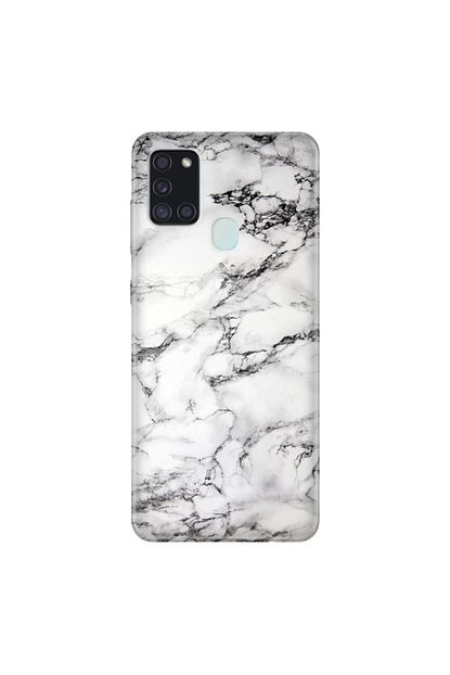 beyaz mermer desenli telefon