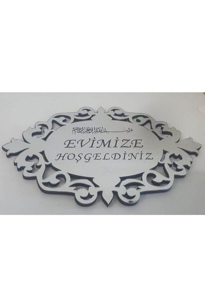 Hediyelikevi Gumus Renk Pleksi Ayna Kapi Susu Trendyol