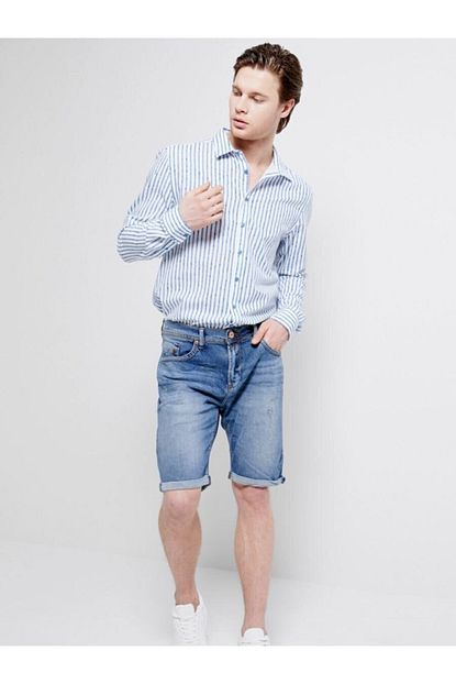 Ltb Erkek Jeans Bermuda 01009604801435151180 Trendyol