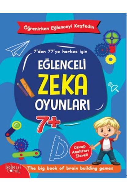 Koloni Cocuk Eglenceli Zeka Oyunlari Mavi Kitap Trendyol