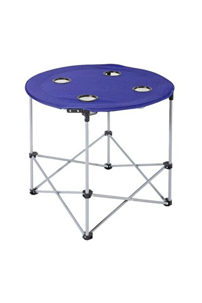 Kcr Lacivert Katlanir Kamp Masasi 4 Kisilik 71 Cm Trendyol