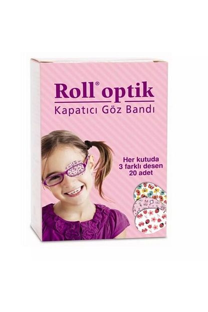 Roll Kiz Cocuk Optik Goz Kapama Bandi 20 Li Trendyol