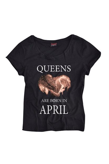 Fame Stoned Kadin Siyah Game Of Thrones Baskili T Shirt Trendyol
