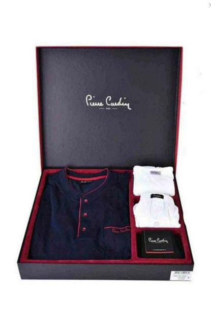 Pierre Cardin Damat Ceyiz Lacivert Pijama Camasir Set Takim 2000 Trendyol