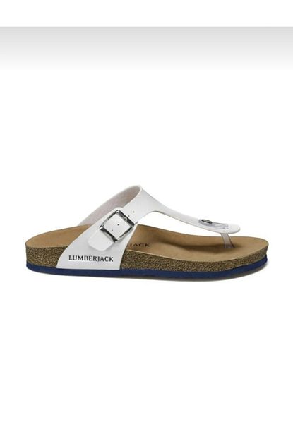 Lumberjack Erkek Parmak Arasi Terlik Bite 9m Beyaz White 10s28bite Trendyol