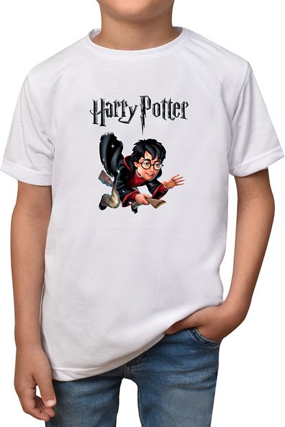 Phi Ajans Erkek Kiz Cocuk Beyaz Harry Potter T Shirt T 17 Trendyol