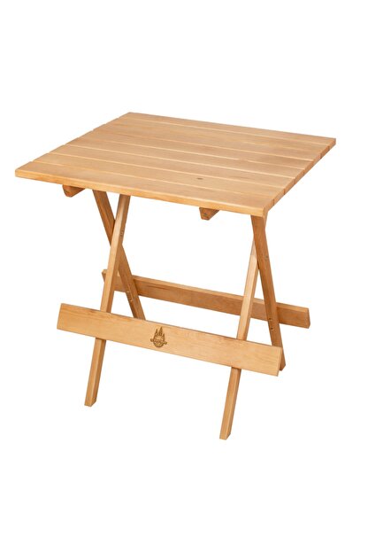 Gokcelik Ahsap Katlanir Masa Ladin Cam Firinlanmis Trendyol