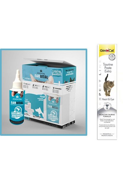 Zoovital Gimcat Taurine Paste 50gr Kedi Kopek Kulak Temizleme Solusyonu 150ml Trendyol
