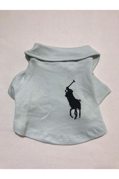 Casper Kedi Kopek Tshirt Polo Mavi Trendyol