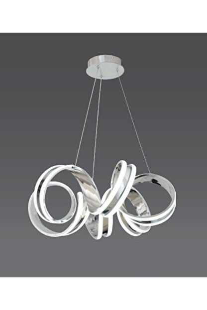 Burenze A Modern Sarkit Power Led Avize Concept Urun Krom Beyaz Isik Trendyol