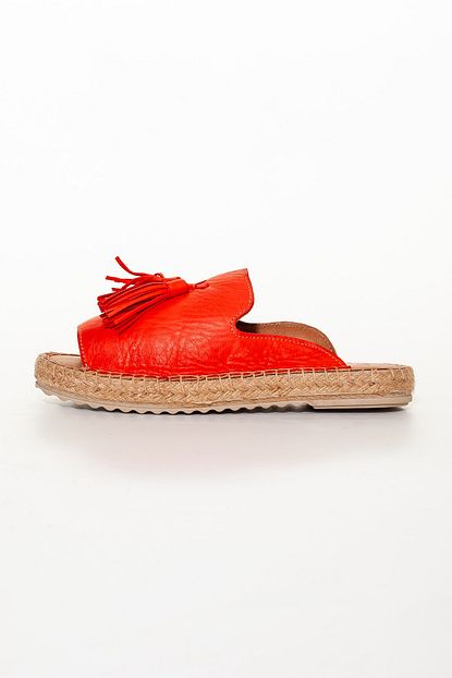 Gloria Kadin Kirmizi Espadril Trendyol