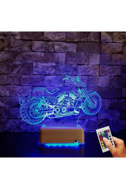 Vipyol Harley D Motor Gece Lambasi Dogumgunu Hediyesi 16 Renk Lamba Trendyol