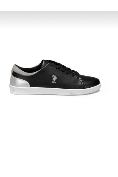 U S Polo Assn Erkek Siyah Spor Ayakkabi Trendyol
