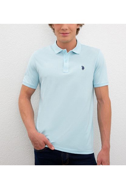 U S Polo Assn Erkek Agua Polo Yaka T Shirt Trendyol