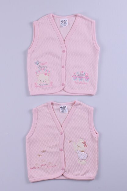 Babydonat Kiz Bebek Nakisli Kapitone 2 Li Bebek Battaniyesi Trendyol