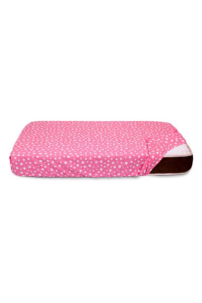 Get Lock Sluupy Lastikli Fitted Bebek Yatak Carsafi Pembe 70x130 Trendyol