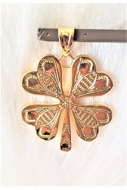 Penna Jewels Yeni Sezon Altin Kaplama Yonca Kolye Ucu Kargo Bedava Trendyol