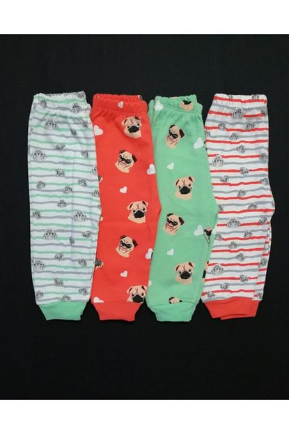 Babyibo 4 Adet 100 Pamuk Bebek Tek Alt Seti Bebek Pijama Bebek Alt Giyim Bebek Giyim Trendyol