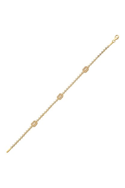Gurel Gold Baget Tasli Tamtur Altin Bileklik Trendyol