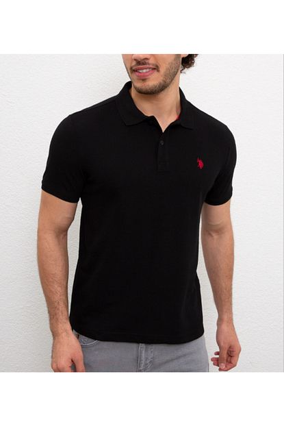 U S Polo Assn Erkek Siyah T Shirt G081gl011 000 954055 Trendyol