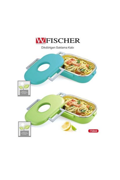 fischer w dikdortgen saklama yemek