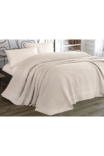 Telf Muslin Gri 200x240 Jakarli Yatak Ortusu Trendyol