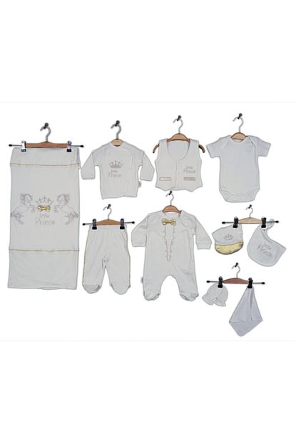 Bebella Erkek Bebek Atli My Prince 10 Lu Set Gold Hastane Cikisi Trendyol